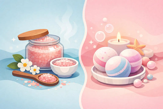 Bath Salts vs Bath Bombs: Which to Buy?