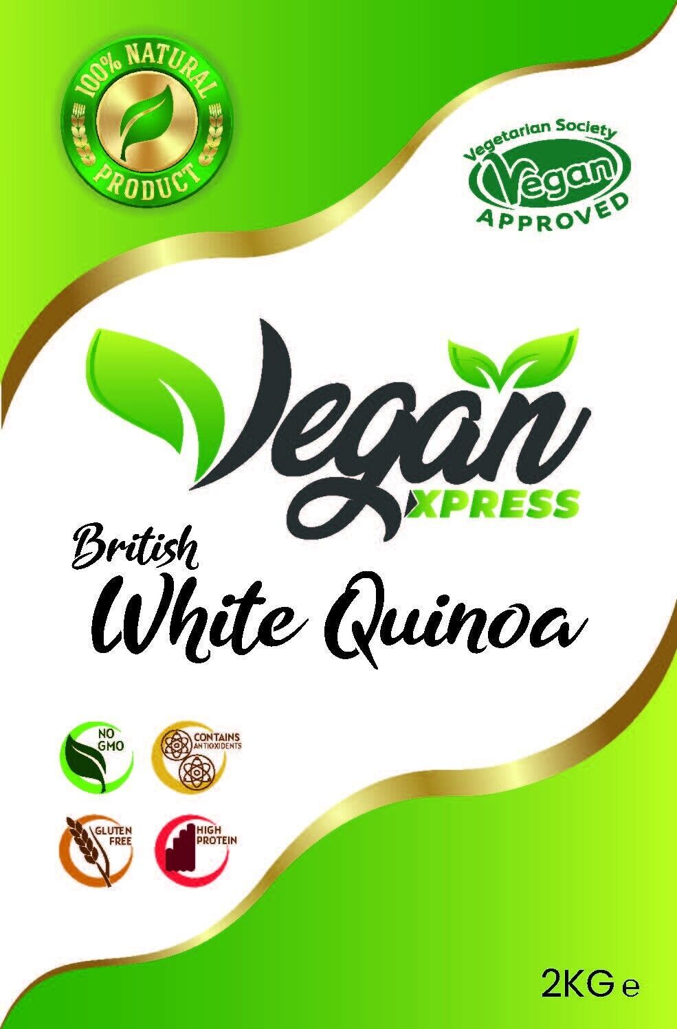 Vegan Xpress White Quinoa 2kg