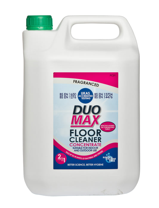 Duo Max Floor Cleaner Fragranced - 5L x 2