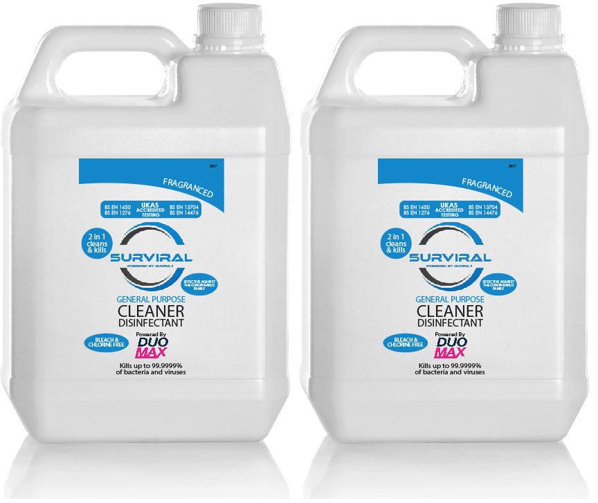 Surviral General Purpose Cleaner Fragranced - 5L x 2